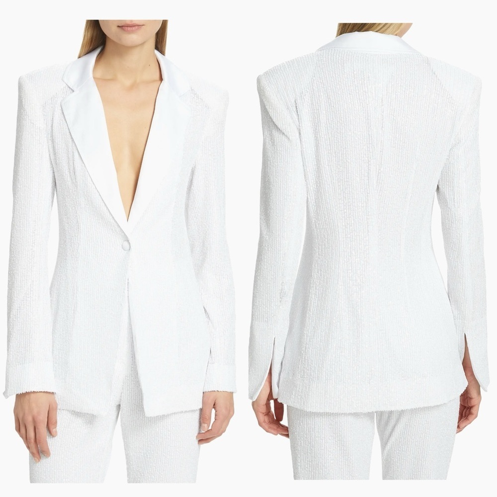 Rotate Birger Christensen Water Sequin Blazer